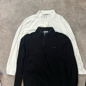 Calvin Klein Long Sleeve Liquid Cotton Pullover